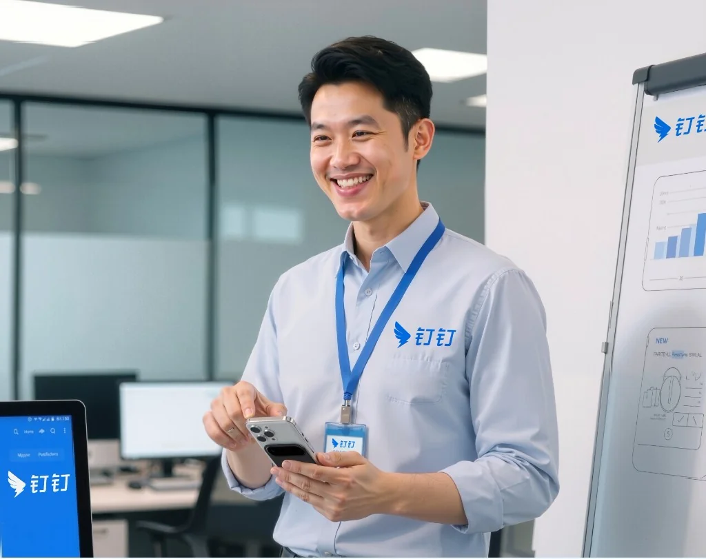 钉钉AI智能助手与表格界面
